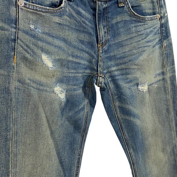 Rag & Bone The Dre Boyfriend Skinny Jeans in Armitage Size 25 NWT - Picture 2 of 12